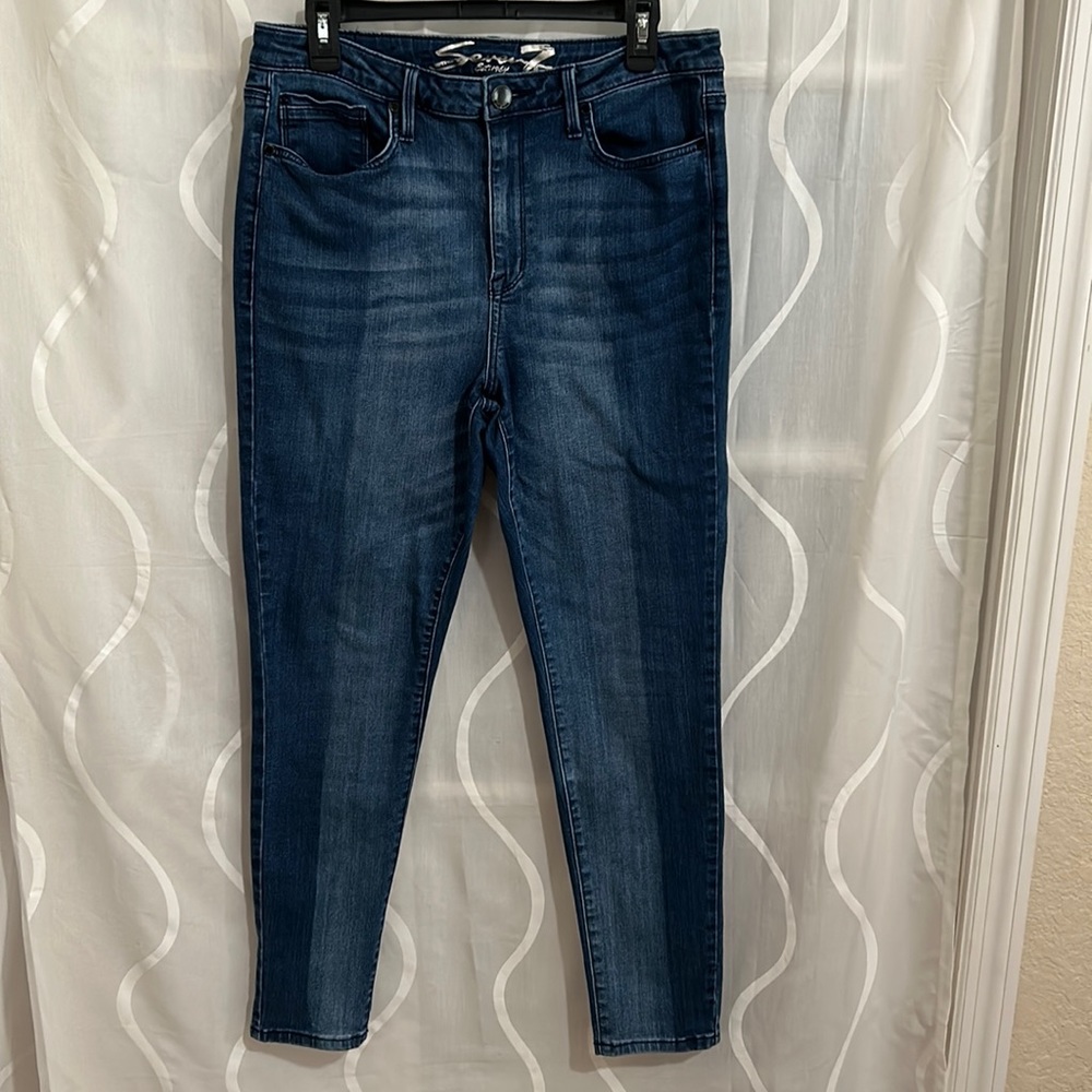 Seven Brand, Mid Rise Skinny Jeans, Size 14